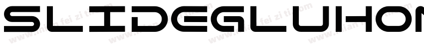 Slidegluhong Regular字体转换